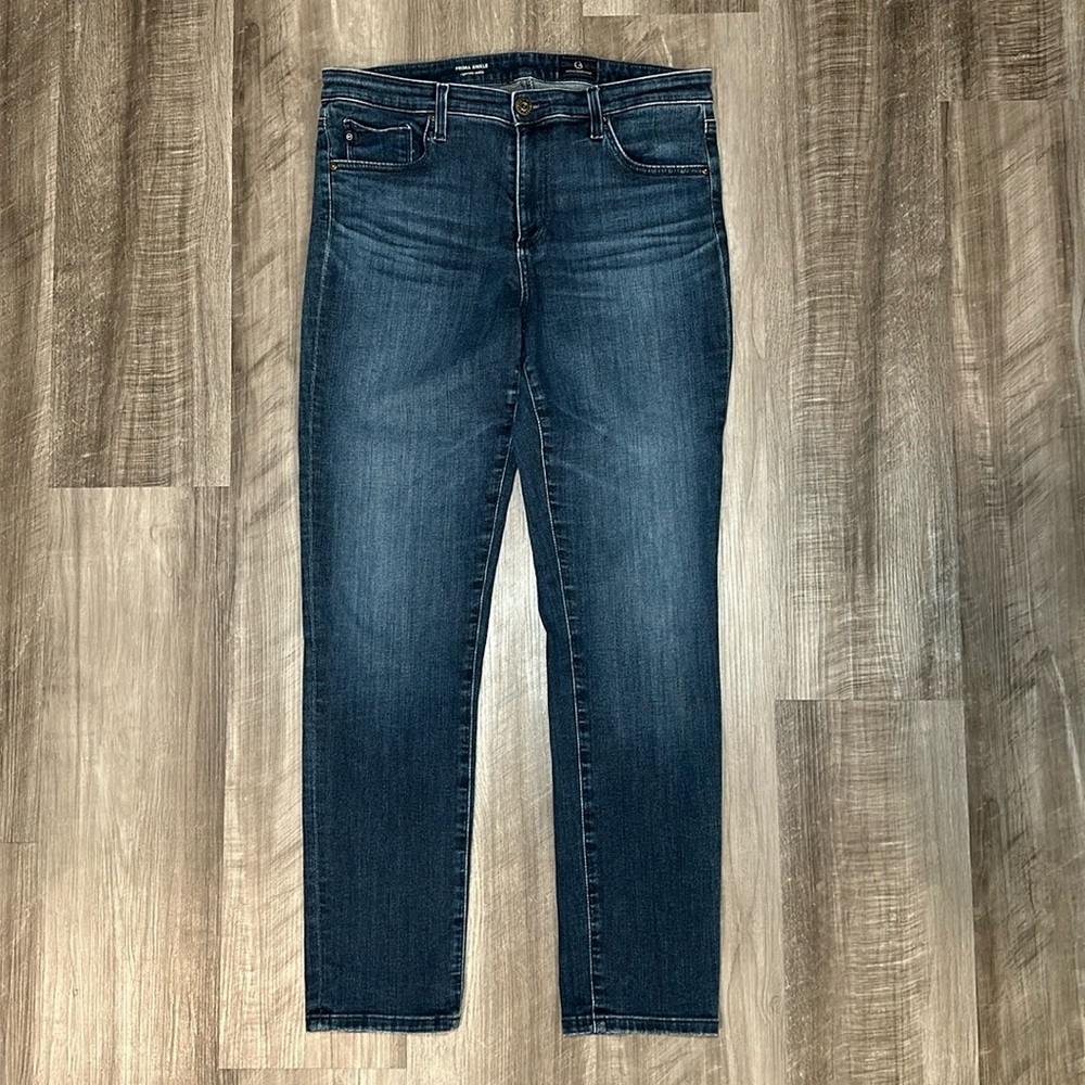 AG Adriano Goldschmied Prima Cigarette Ankle Jeans - 30R
